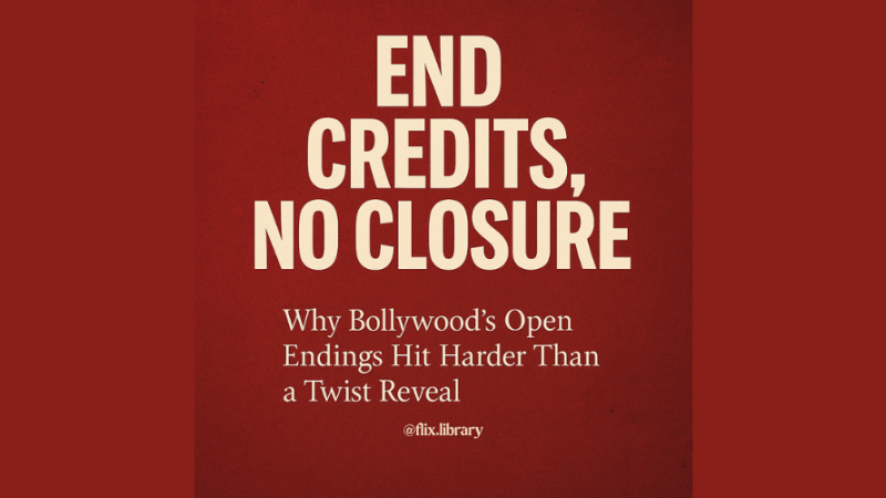 End Credits, No Closure